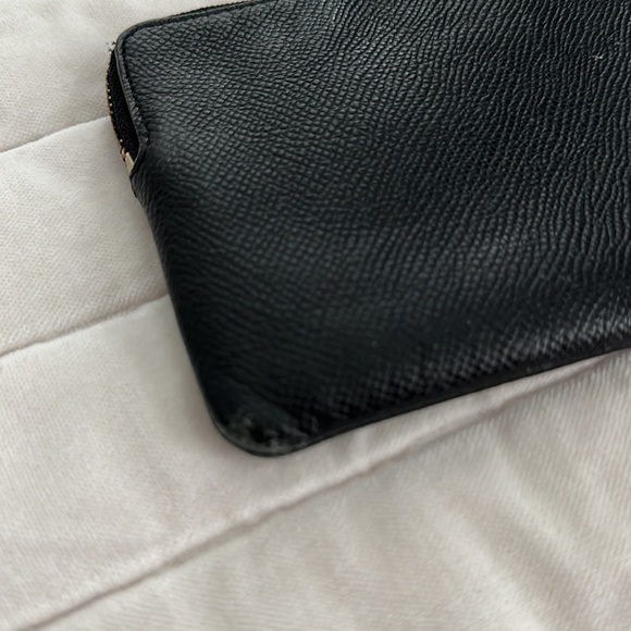 Coach Black Leather wristlet - Picture 4 of 6